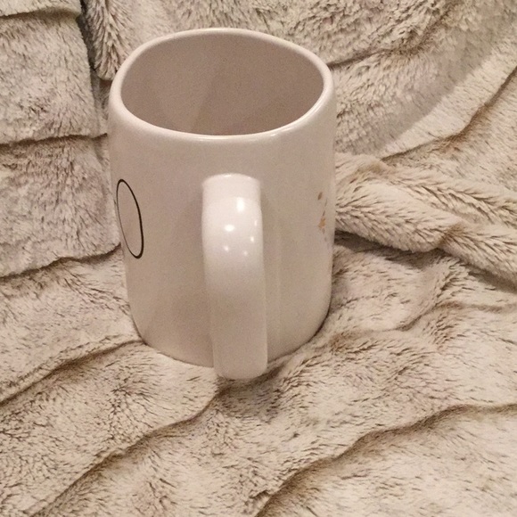 🔥 NEW RARE Blk AND Gold Rae Dunn VIRGO Zodiac Mug ♍️ Dual-sided - Picture 3 of 7